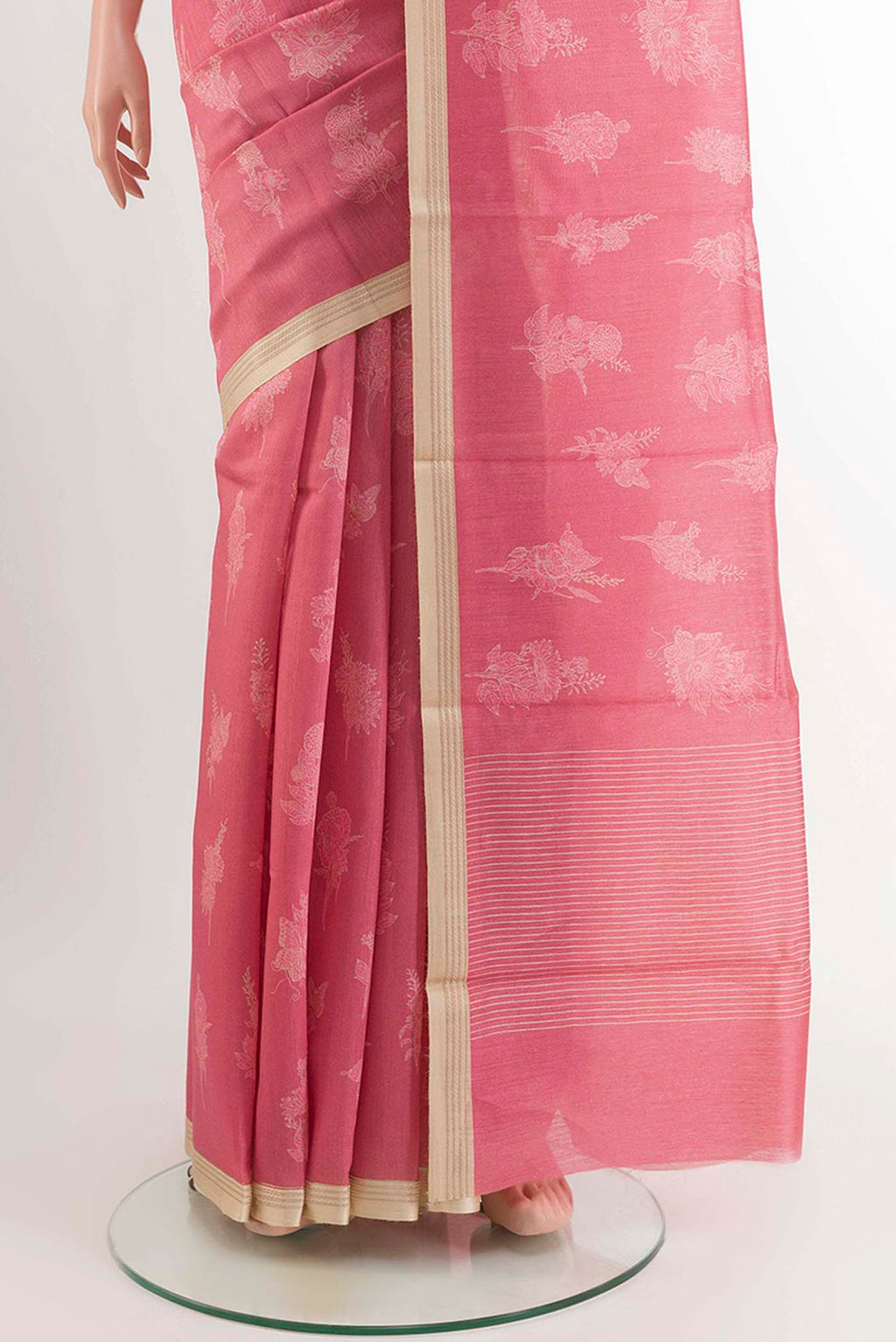 pleats pallu