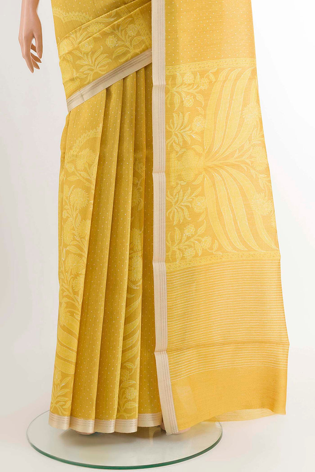 pleats pallu