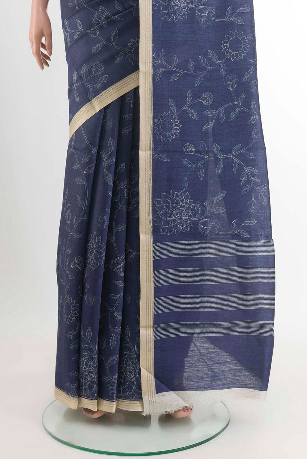 pleats pallu