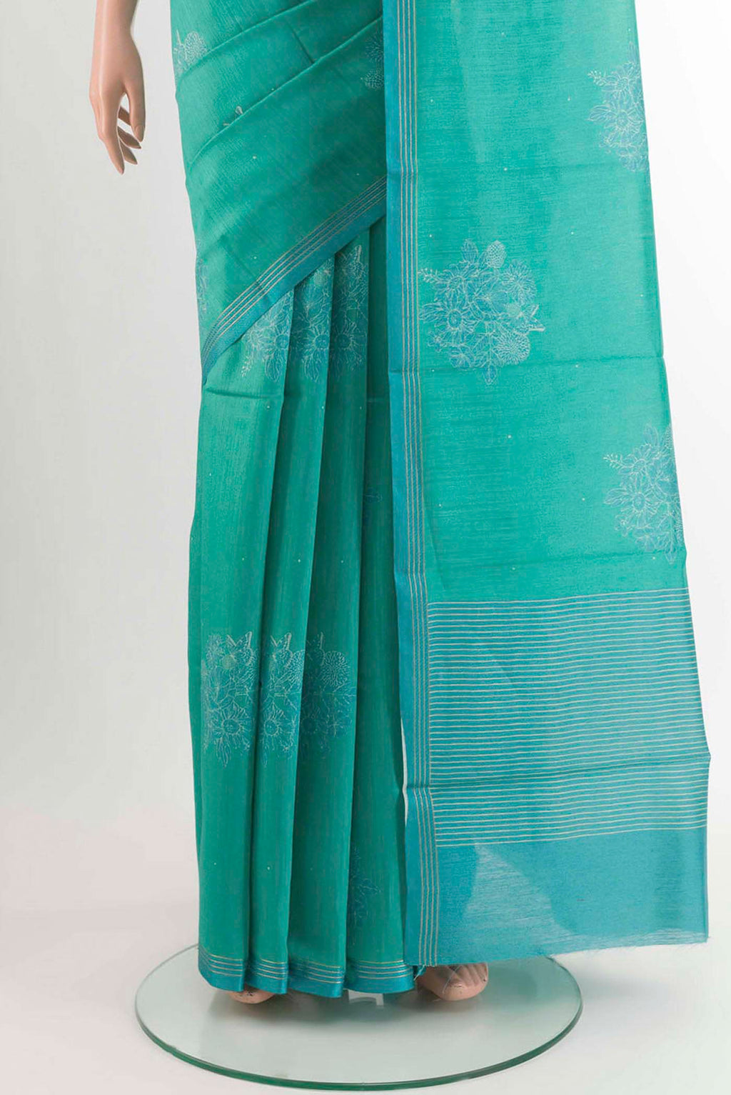 pleats pallu