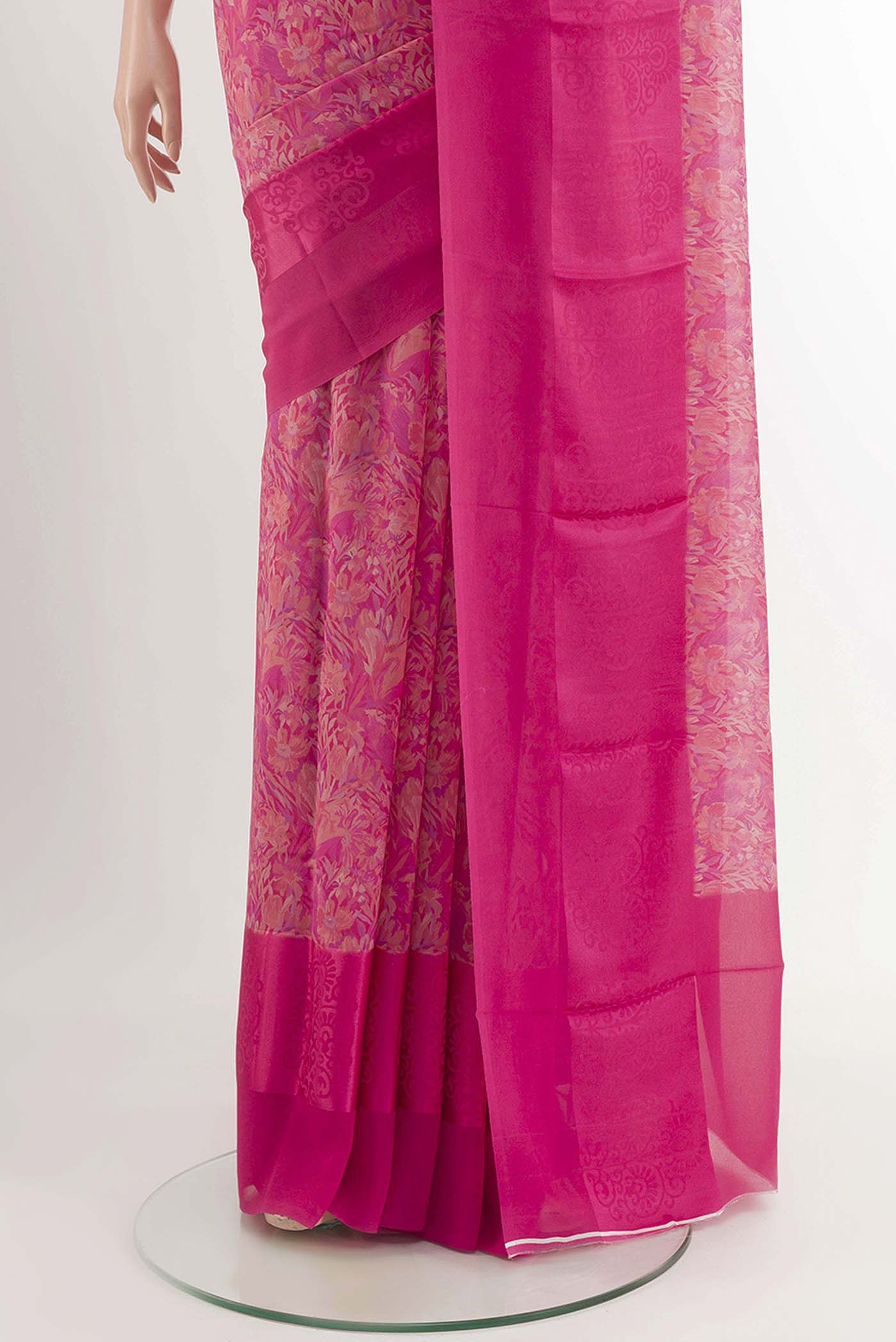 pleats pallu