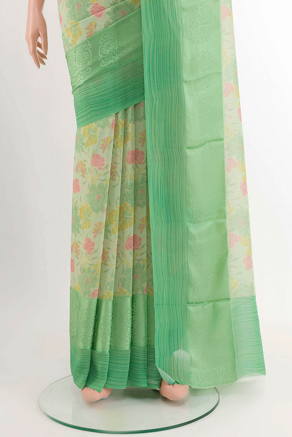 pleats pallu