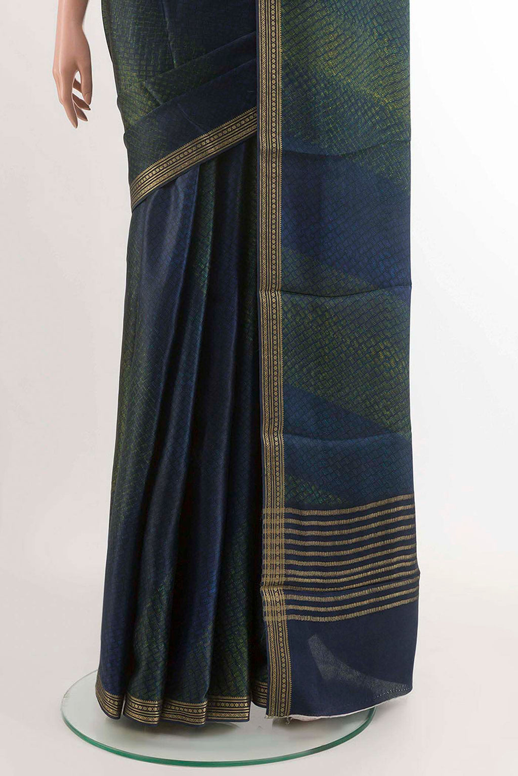 pleats pallu