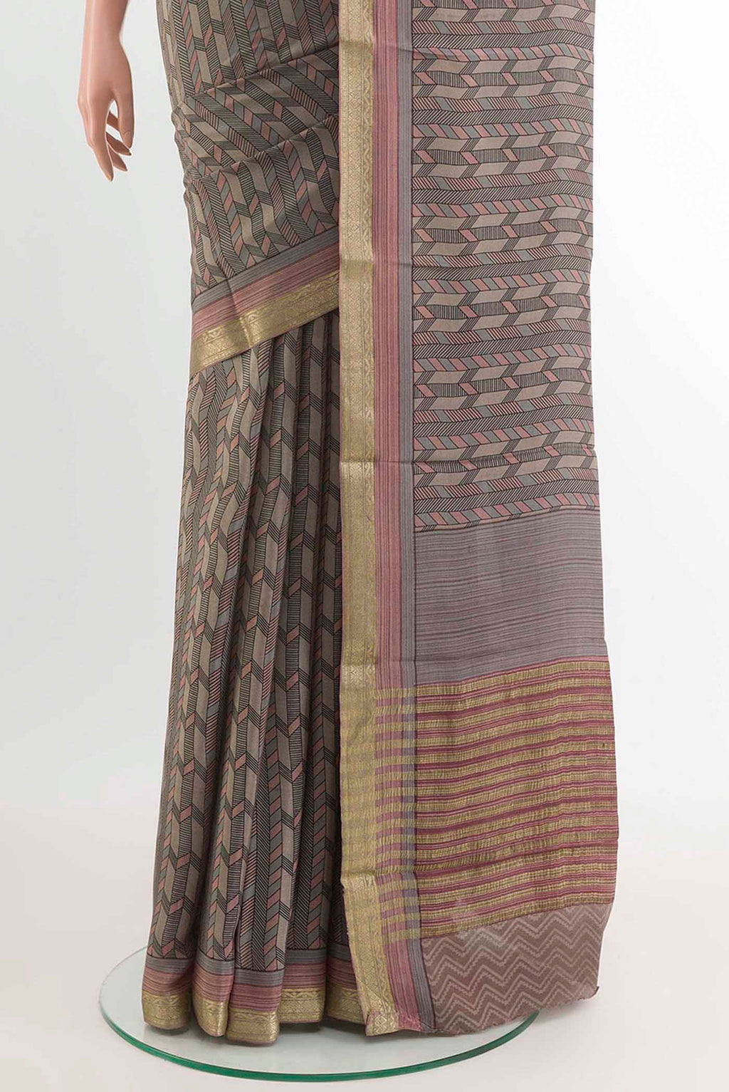 pleats pallu