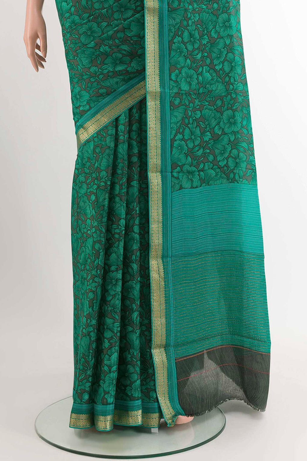 pleats pallu