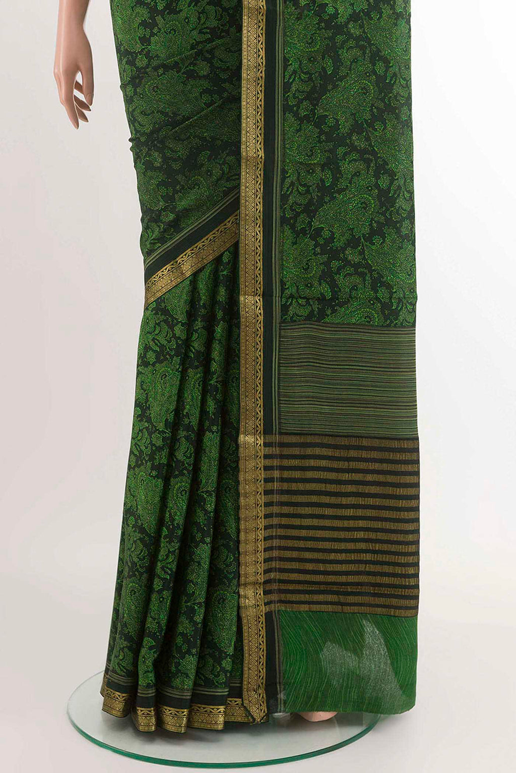 pleats pallu