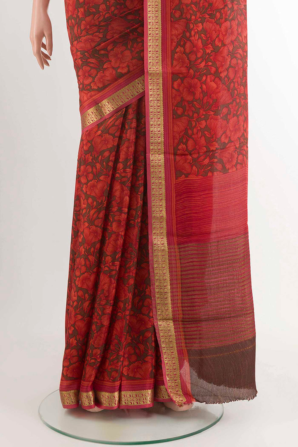 pleats pallu