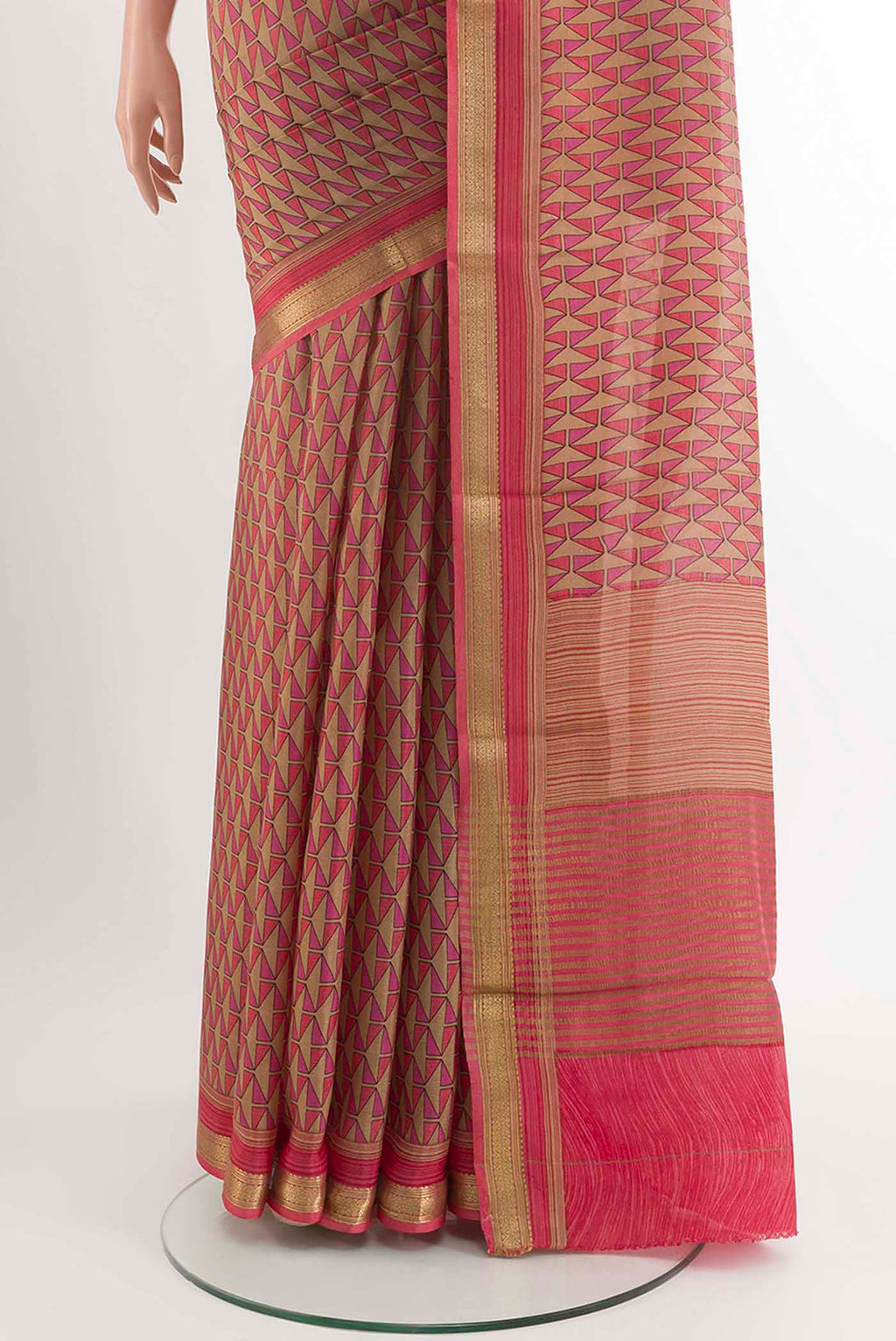 pleats pallu