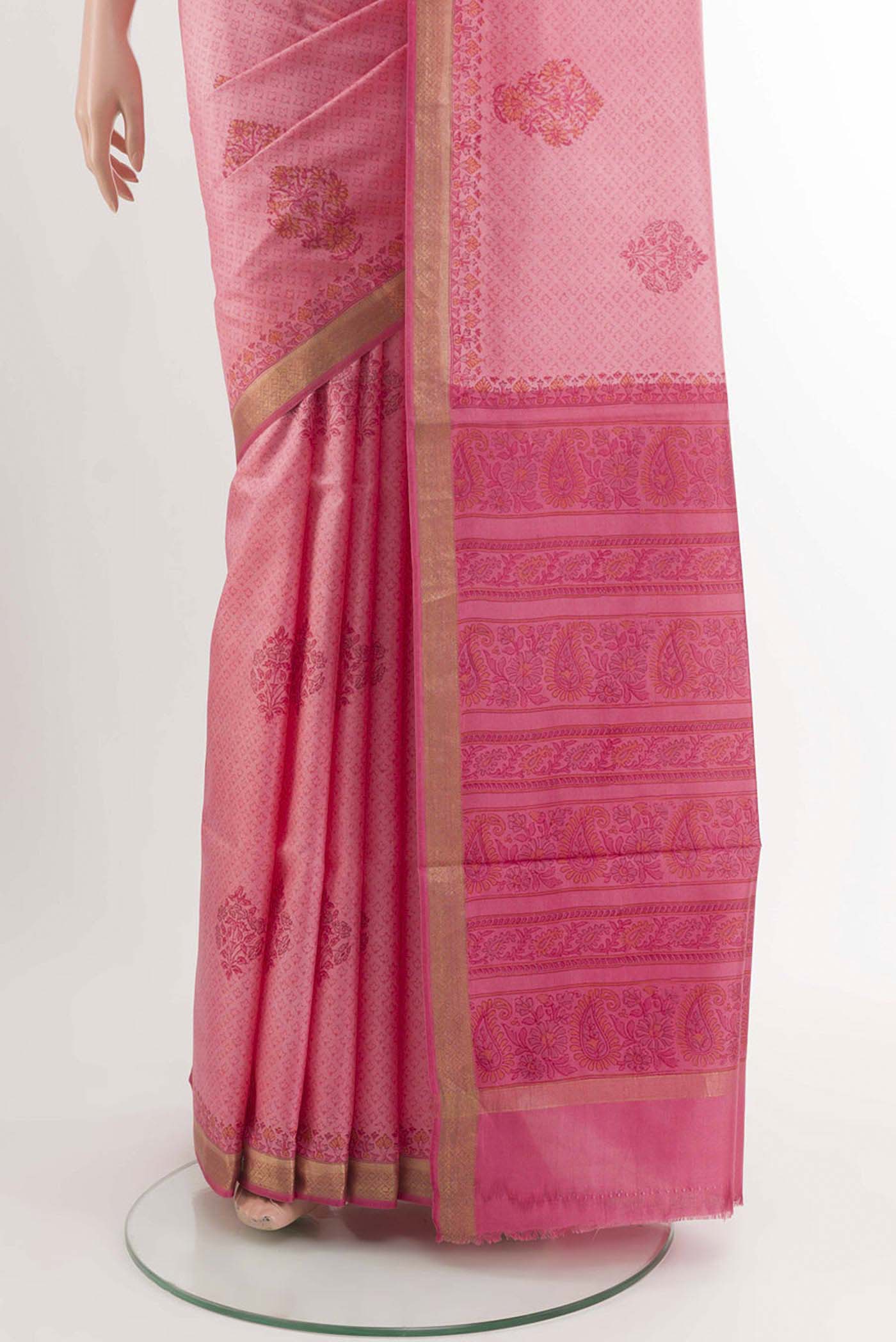pleats pallu