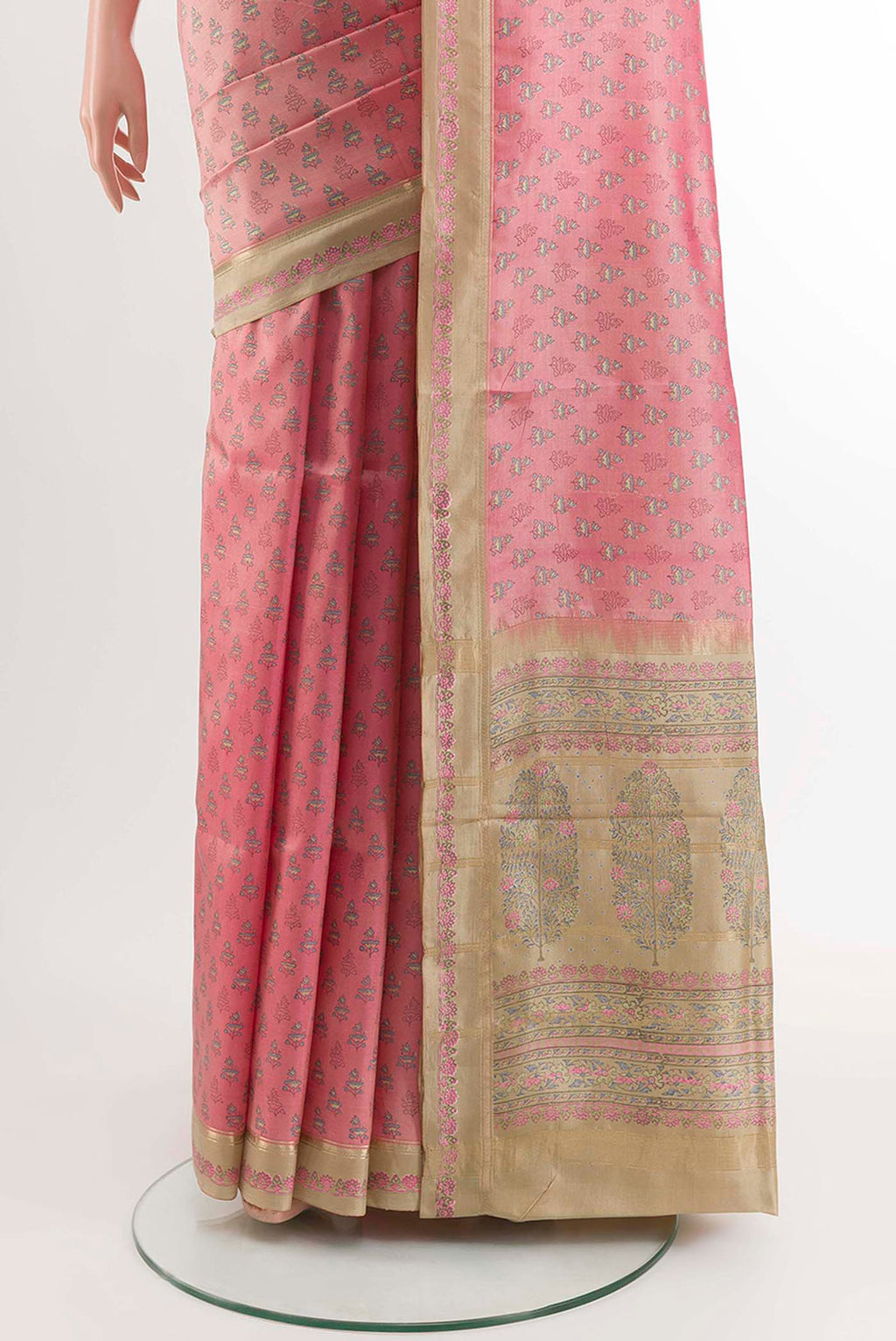 pleats pallu