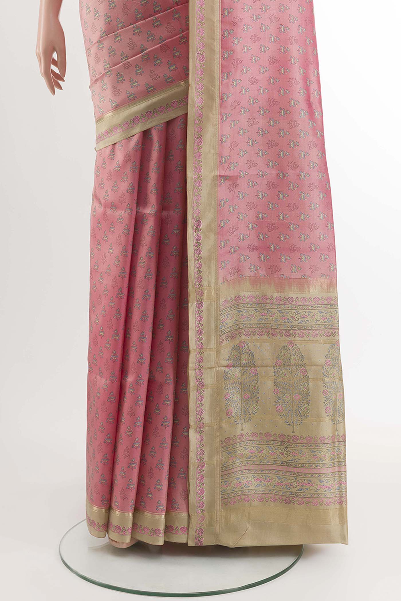 pleats pallu