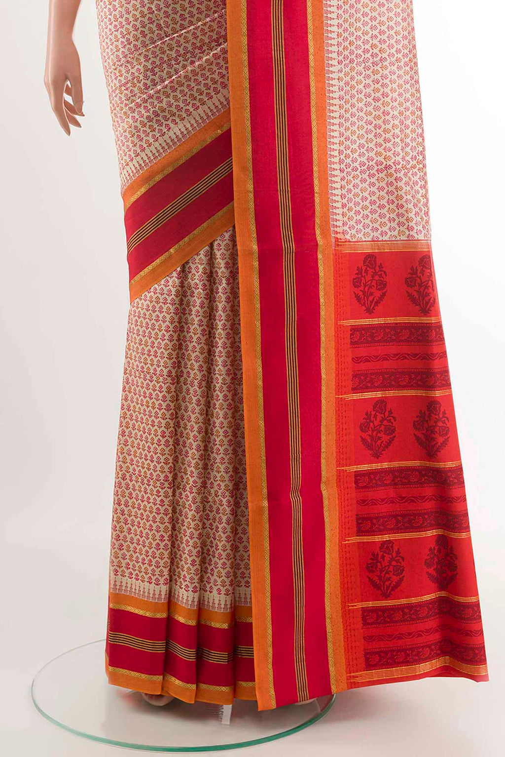 pleats pallu
