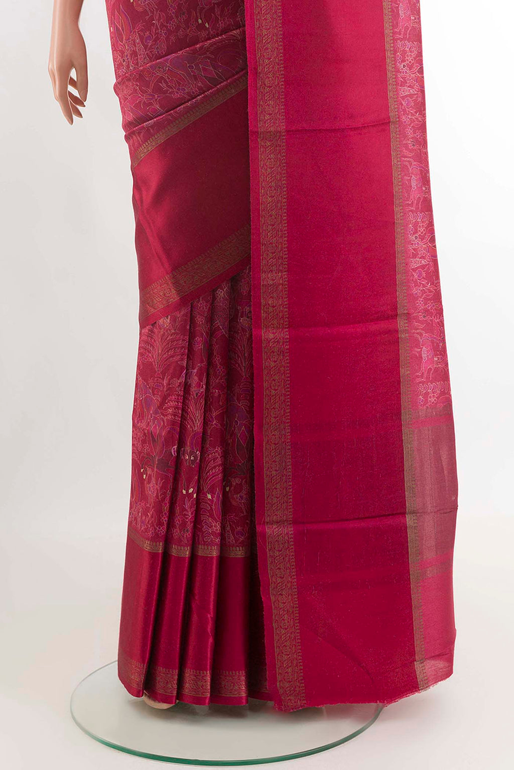 pleats pallu