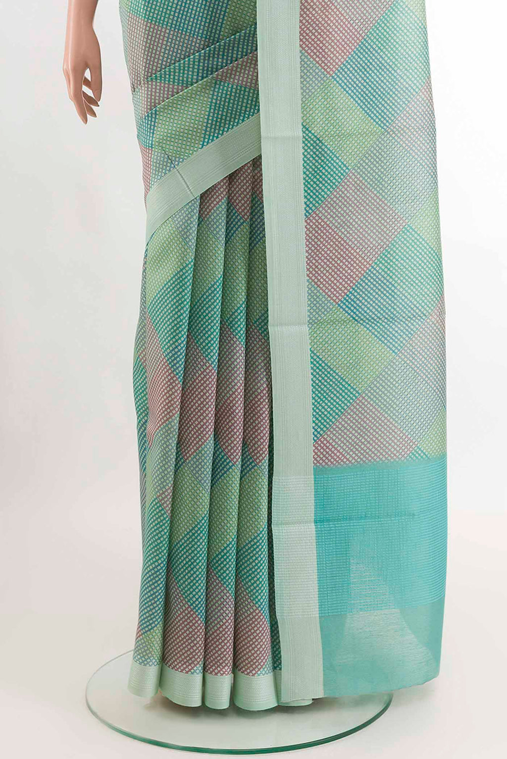 pleats pallu