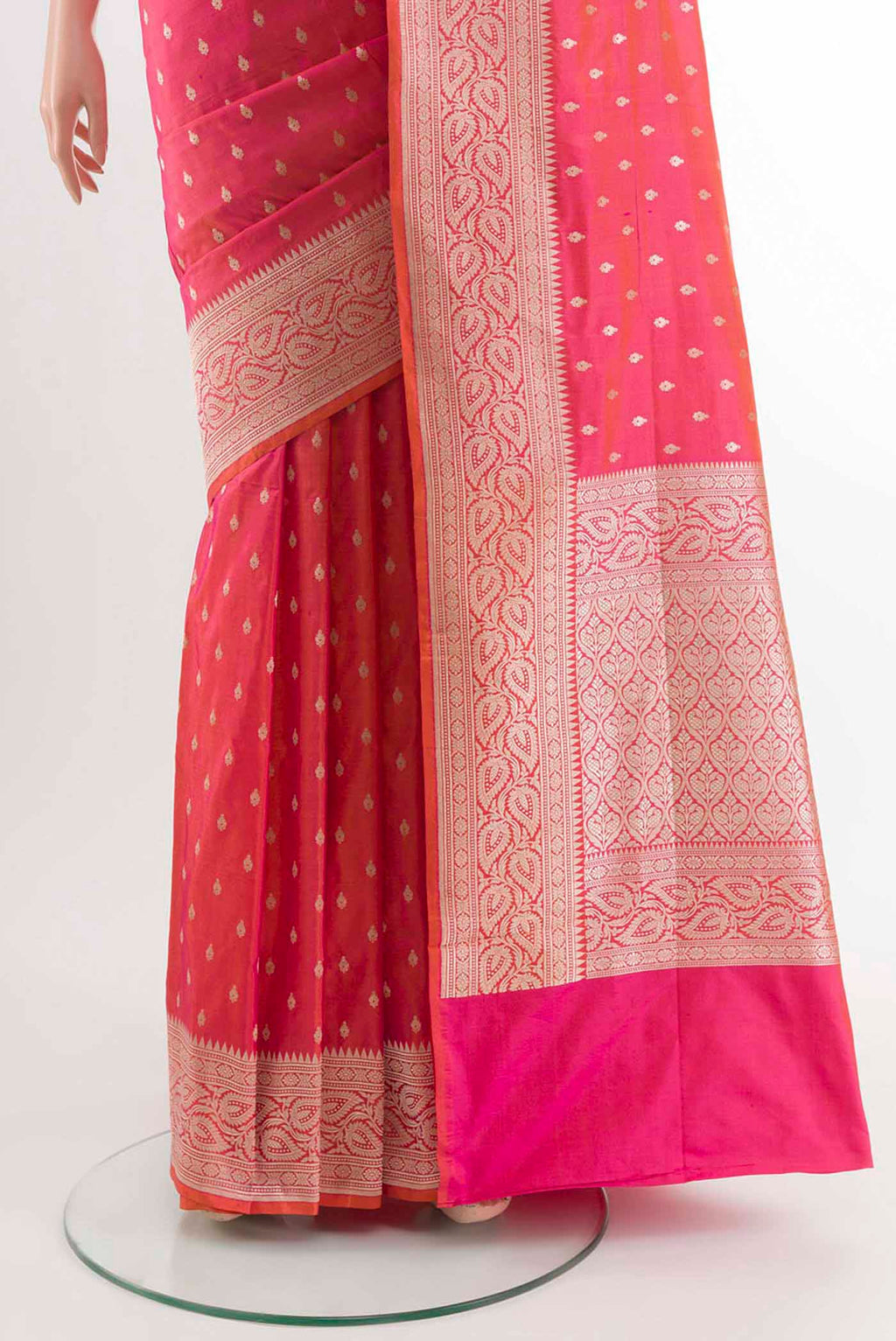 pleats pallu