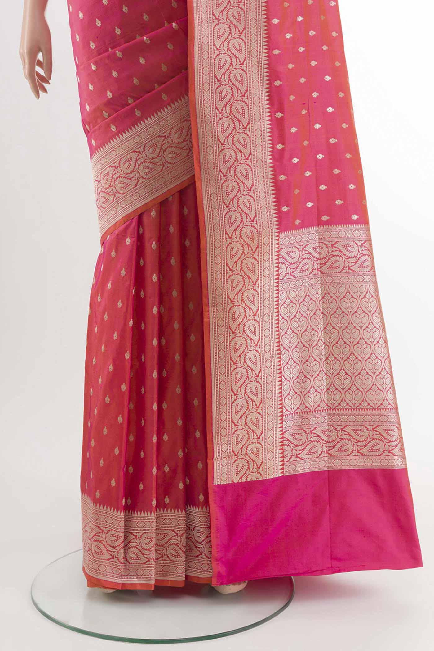 pleats pallu