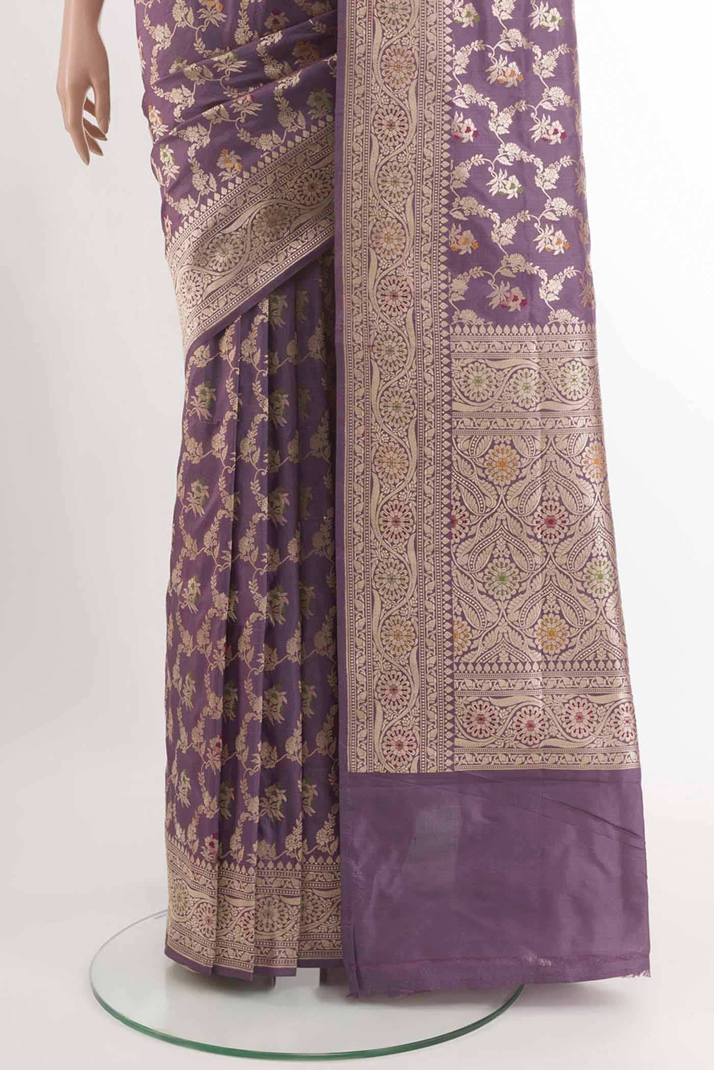pleats pallu