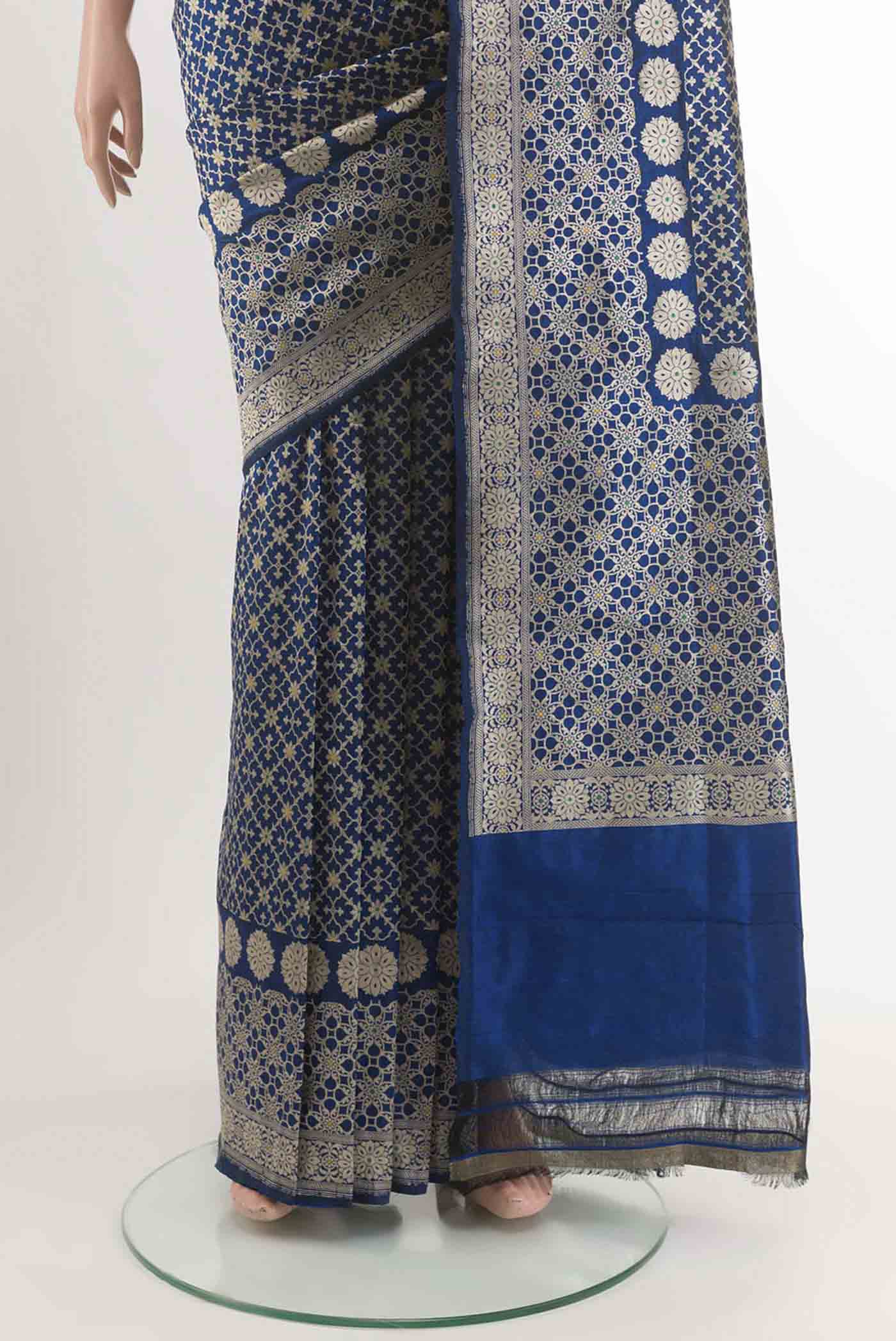 pleats pallu