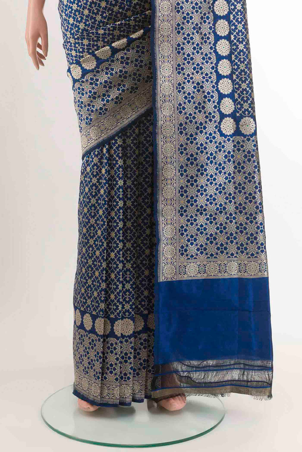 pleats pallu