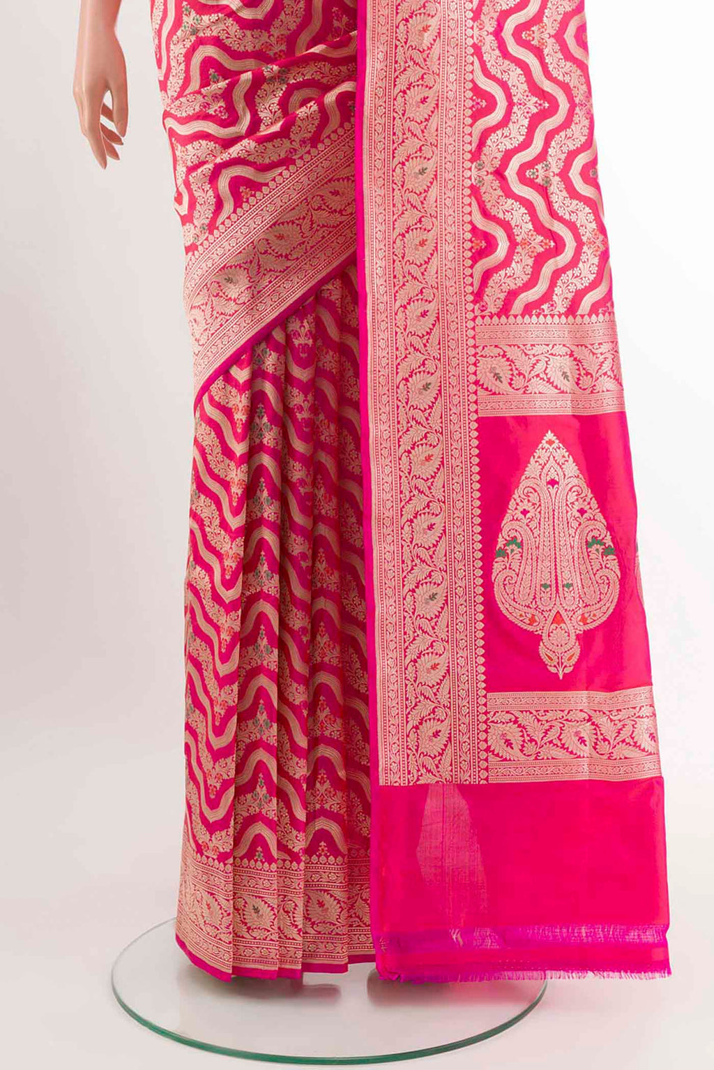 pleats pallu