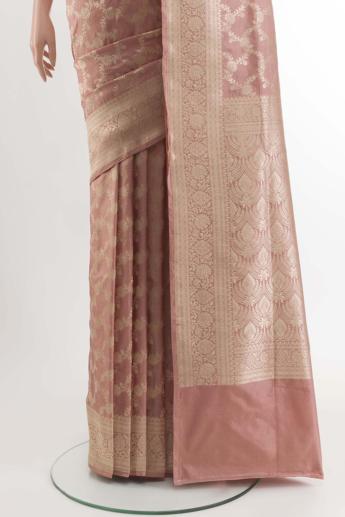 pleats pallu