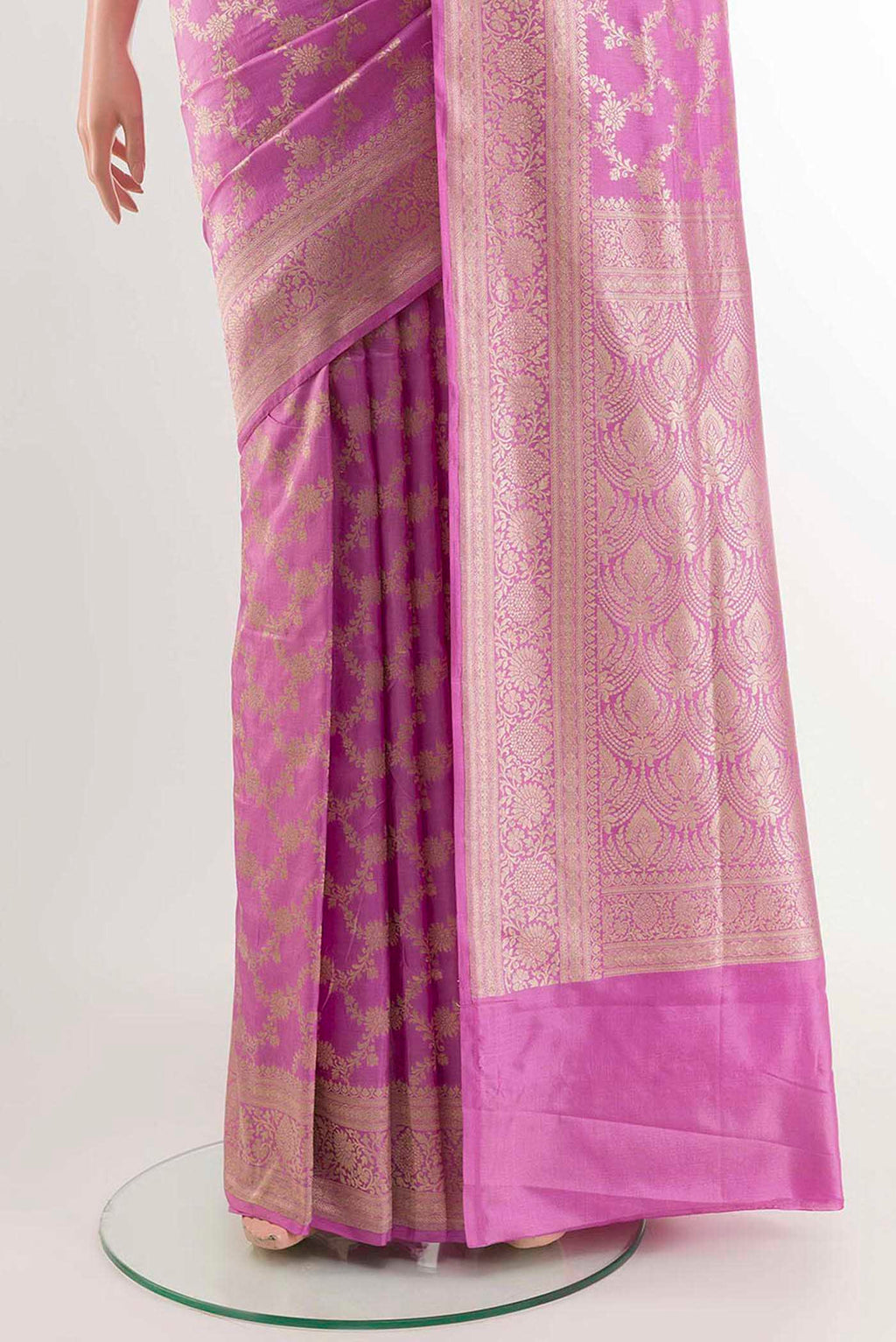 pleats pallu