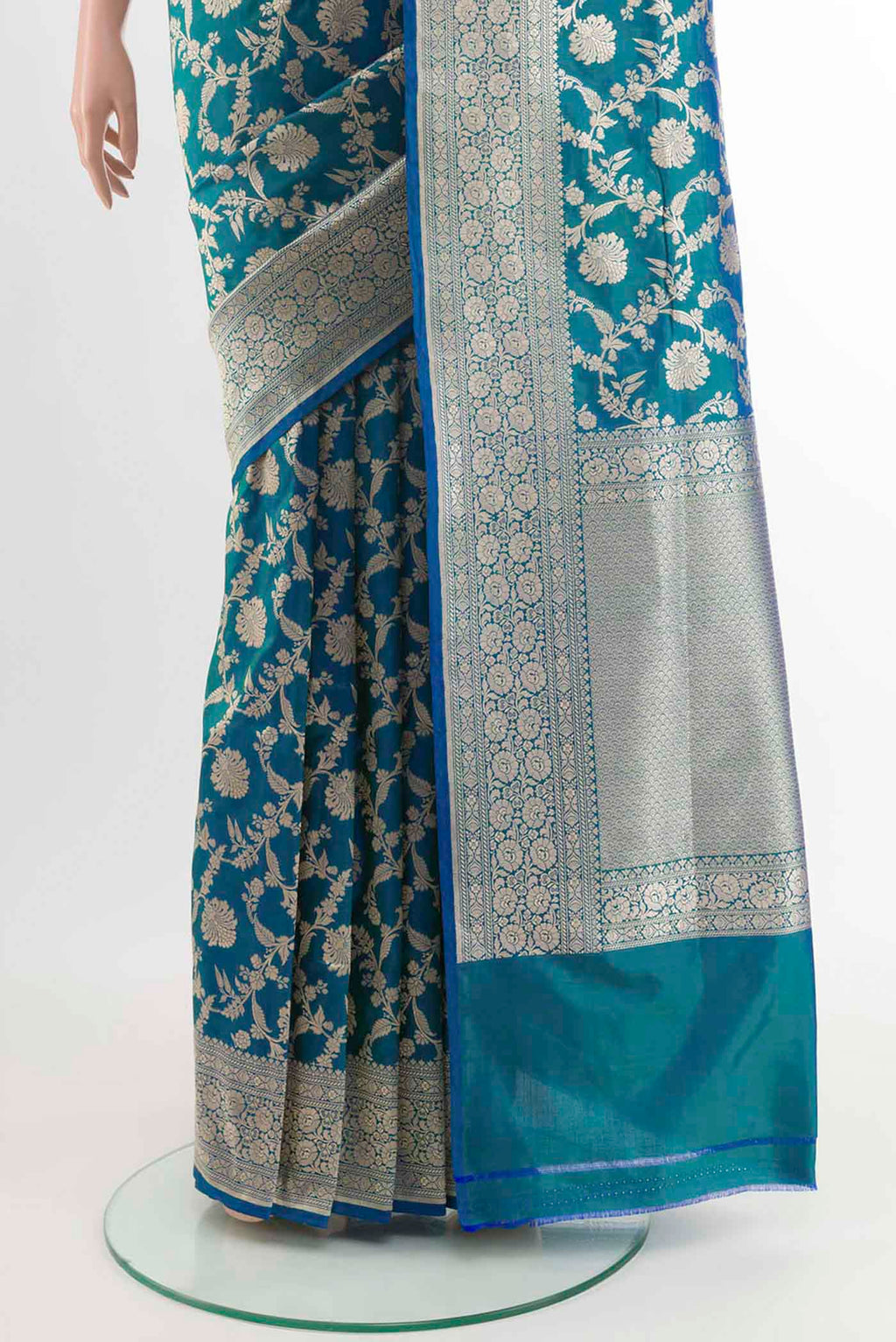 pleats pallu
