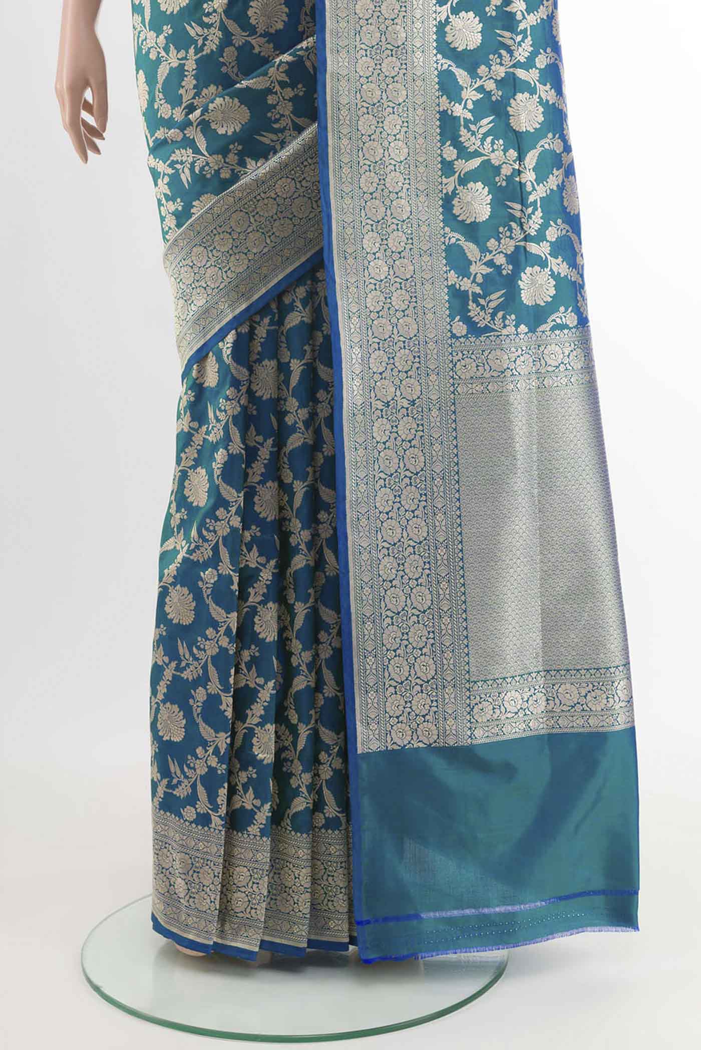 pleats pallu