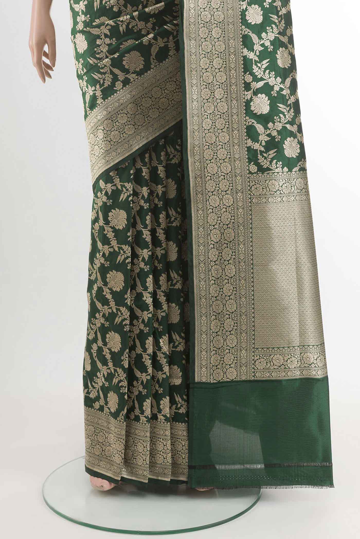 pleats pallu