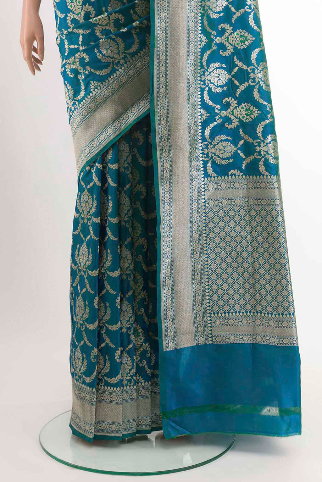pleats pallu