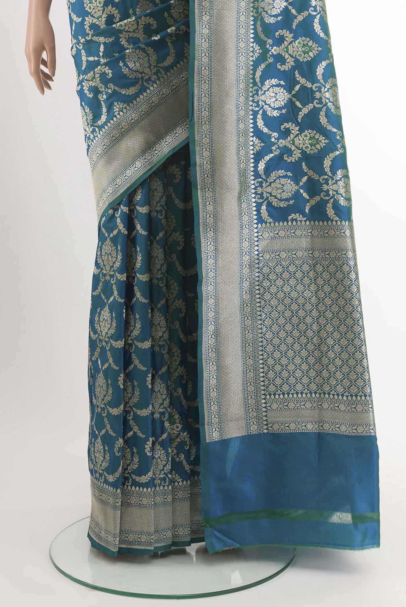 pleats pallu