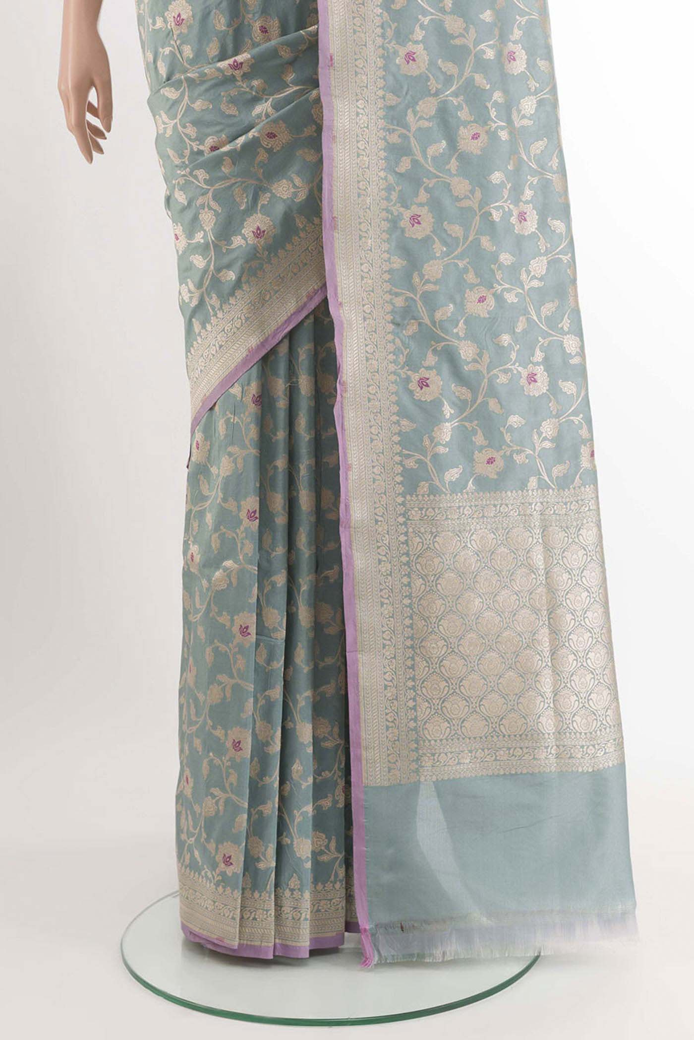 pleats pallu