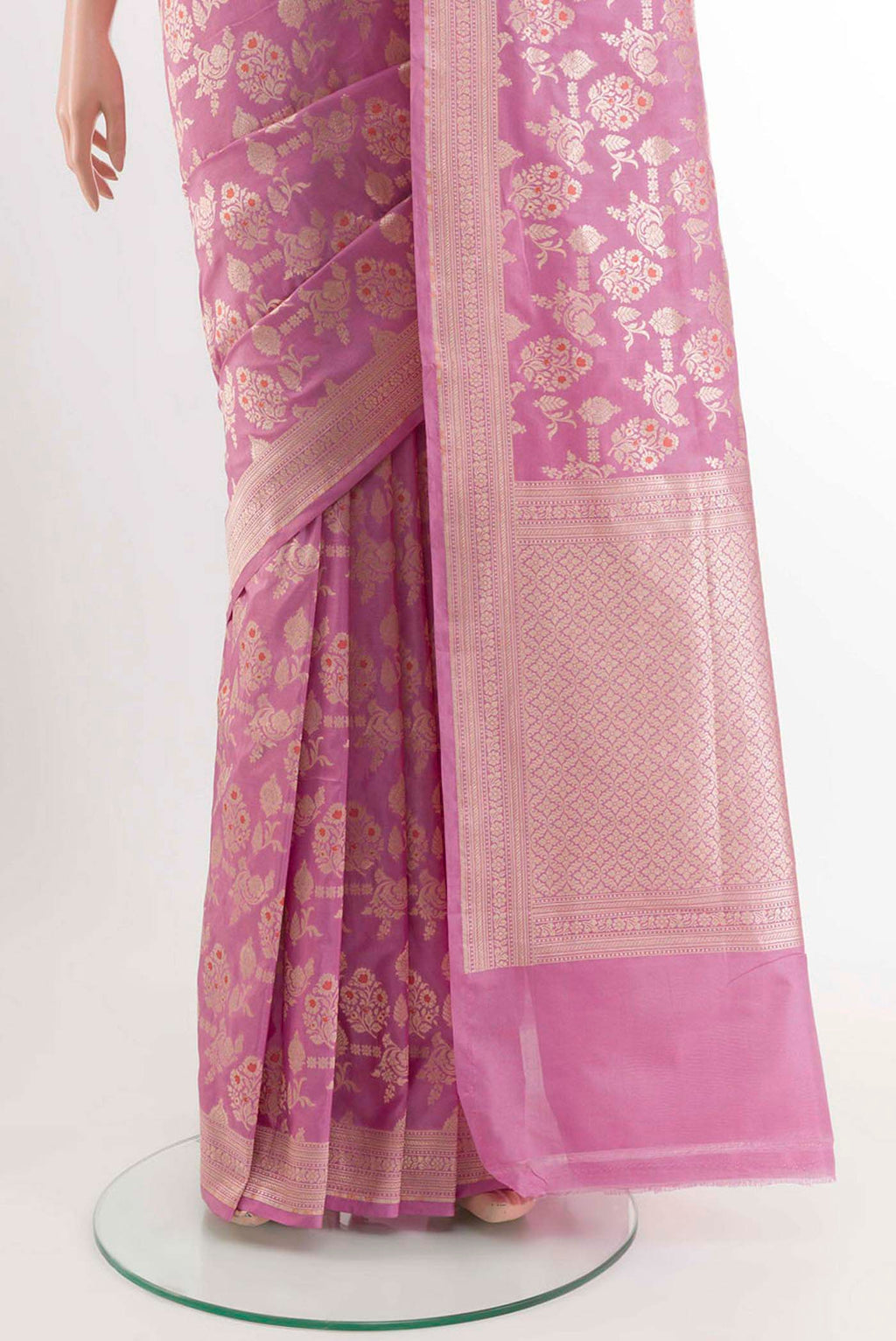 pleats pallu