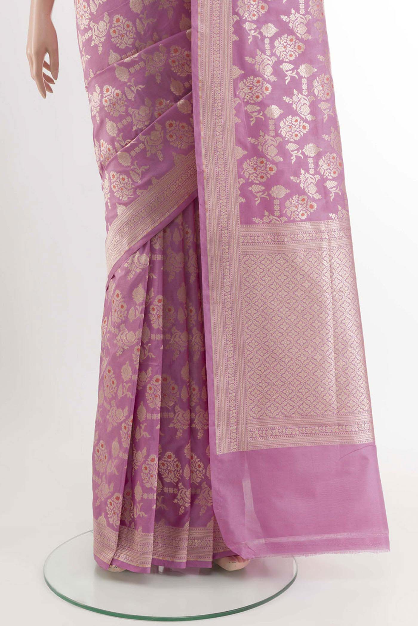 pleats pallu