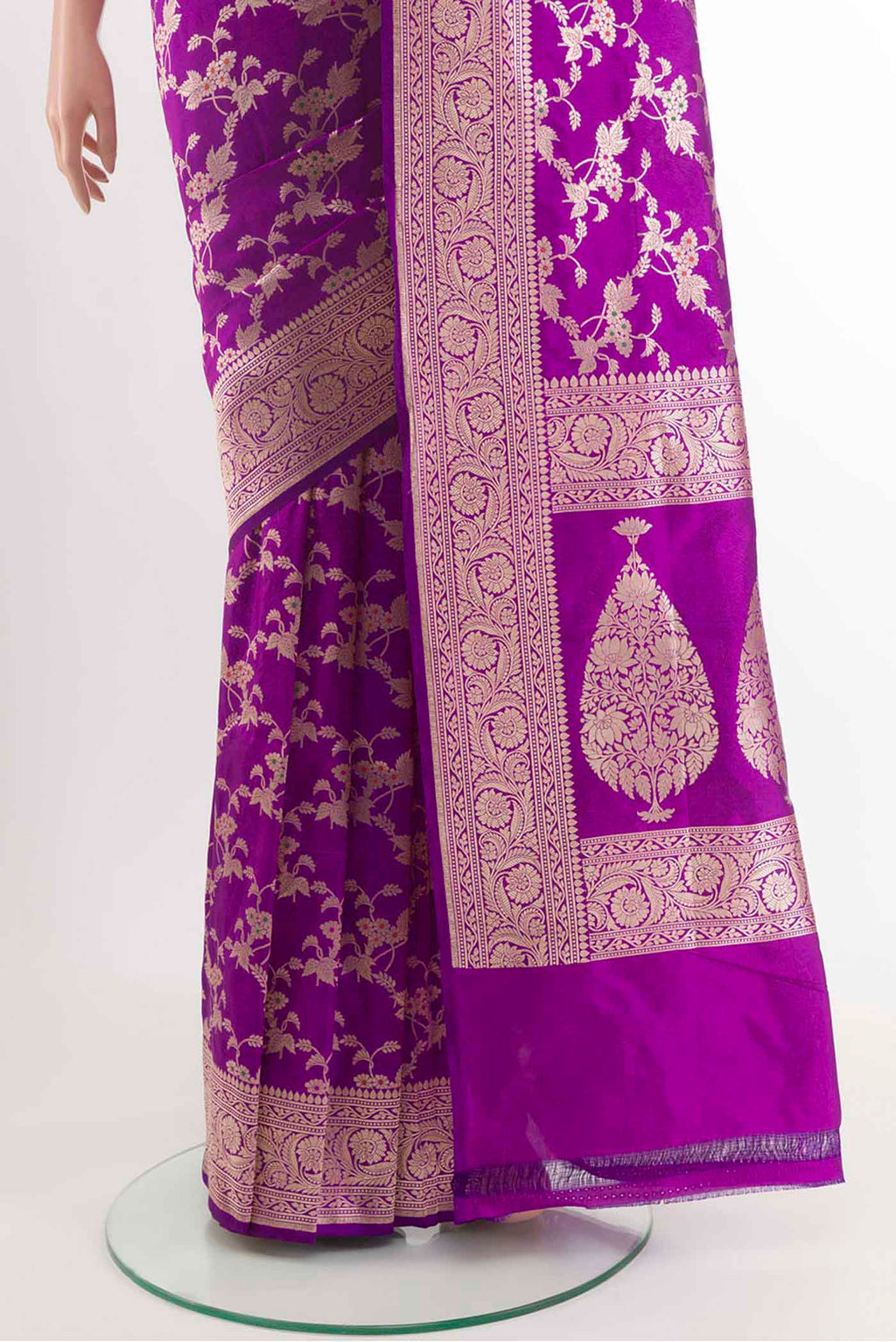 pleats pallu