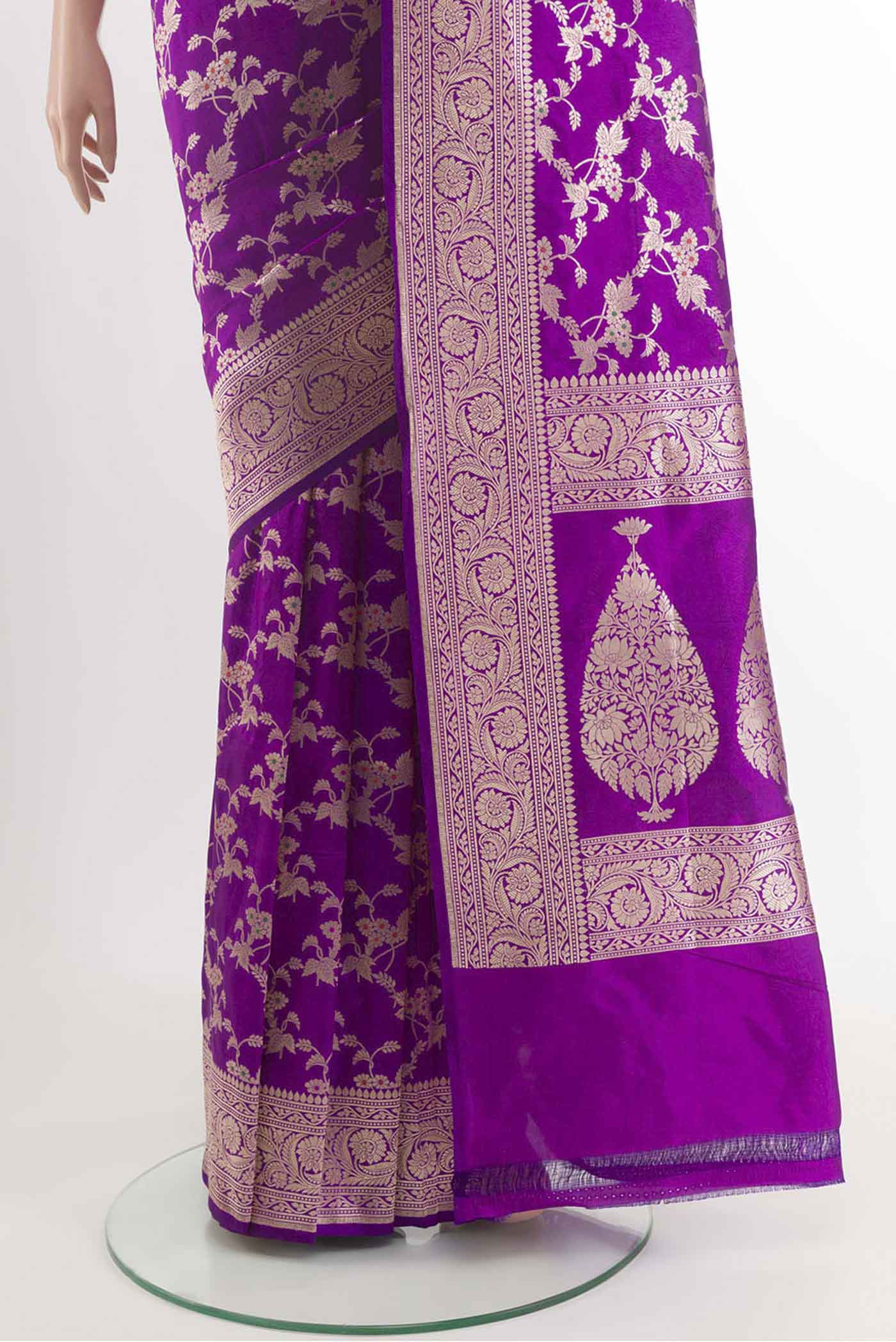 pleats pallu