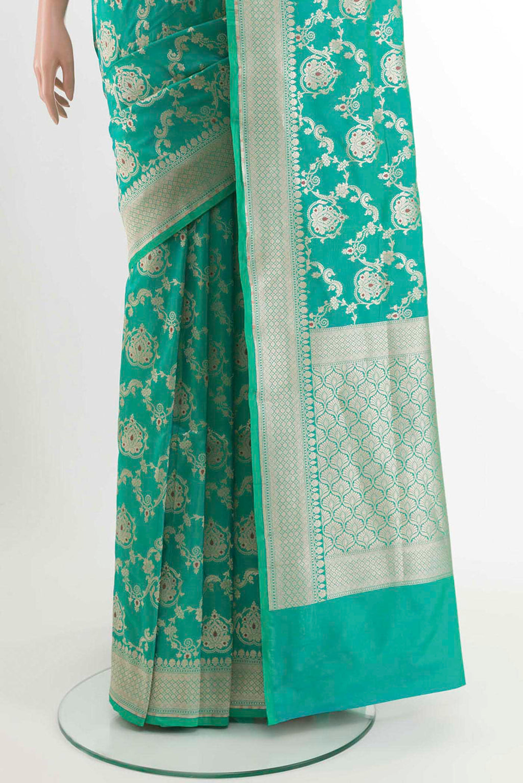 pleats pallu