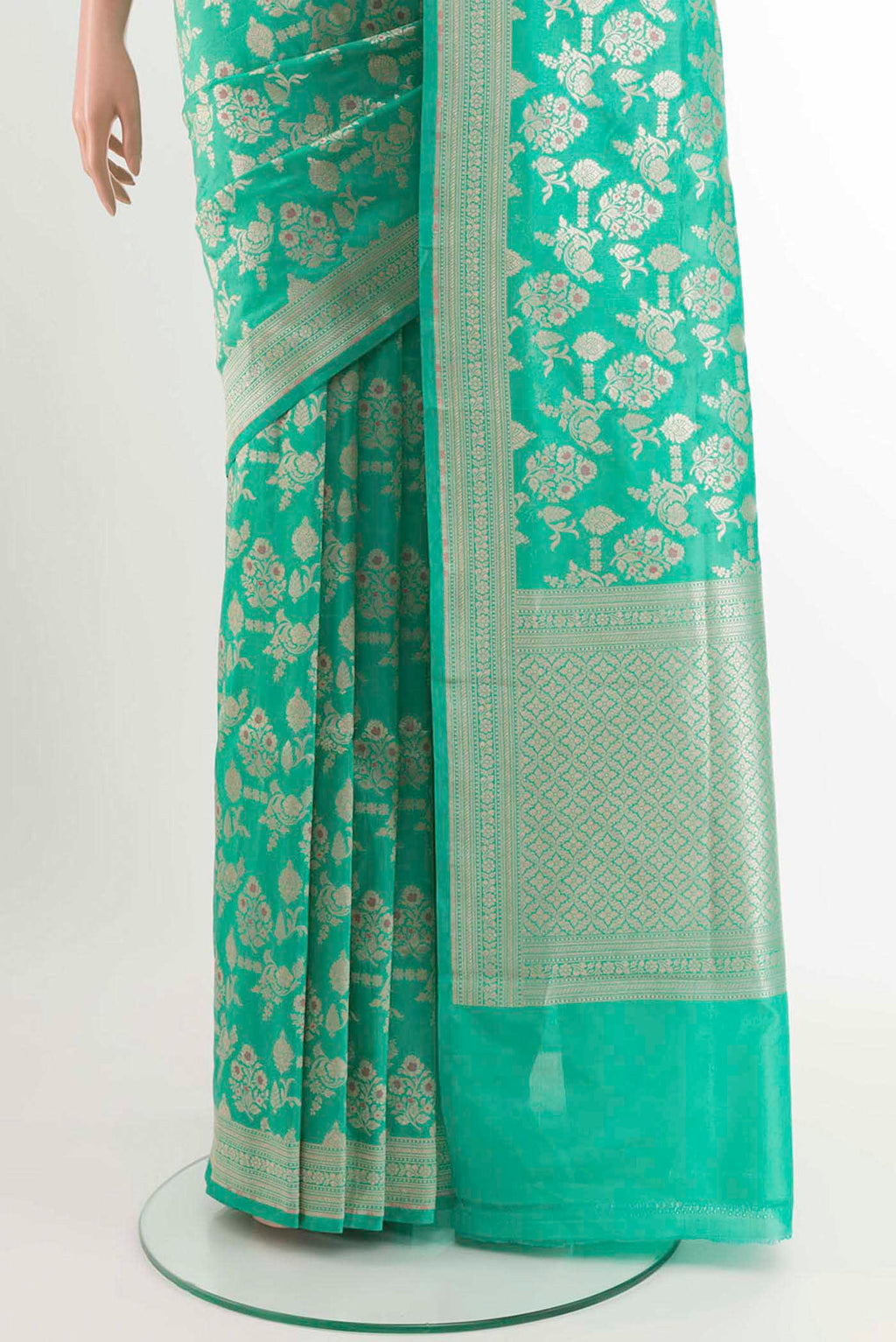 pleats pallu