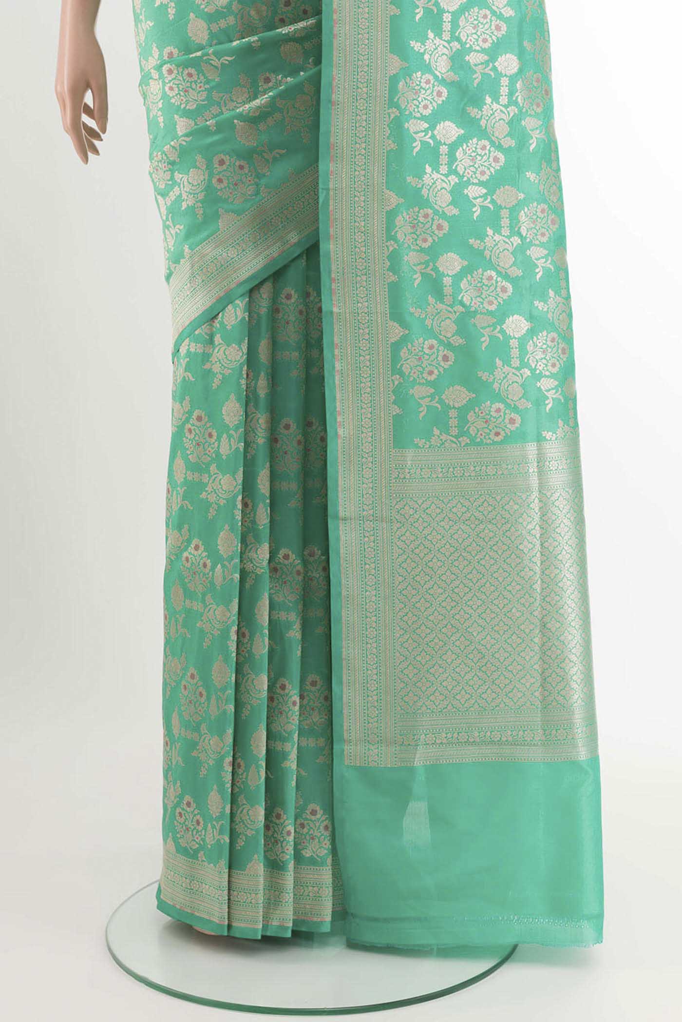 pleats pallu