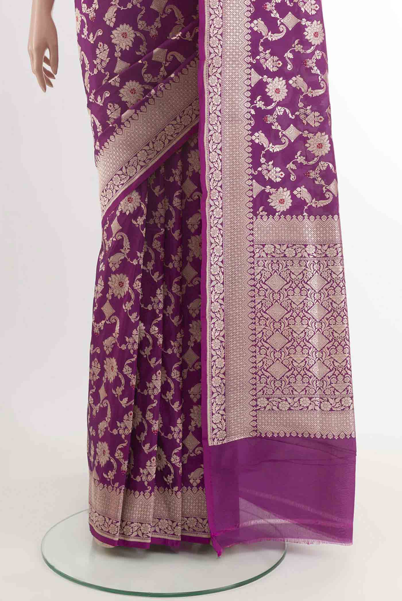 pleats pallu