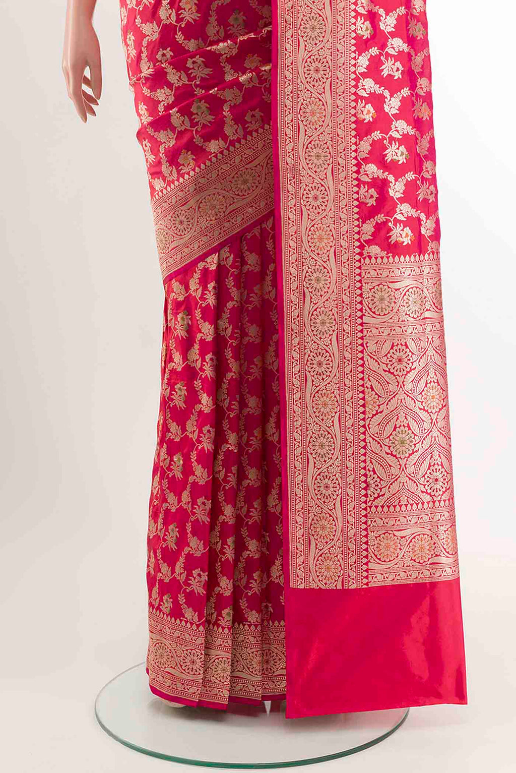pleats pallu