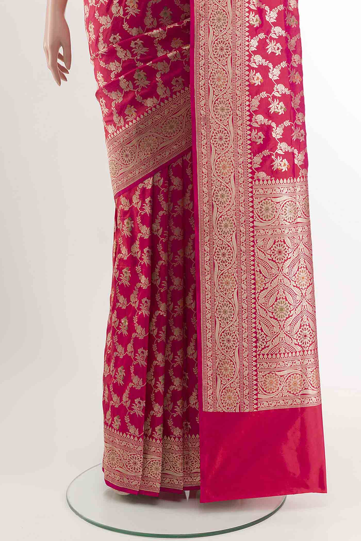 pleats pallu