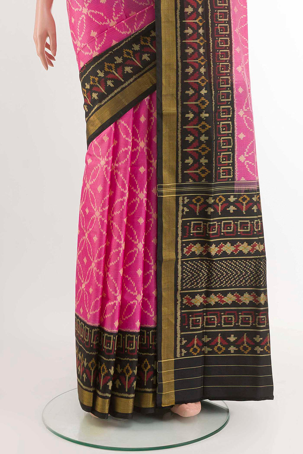 pleats pallu