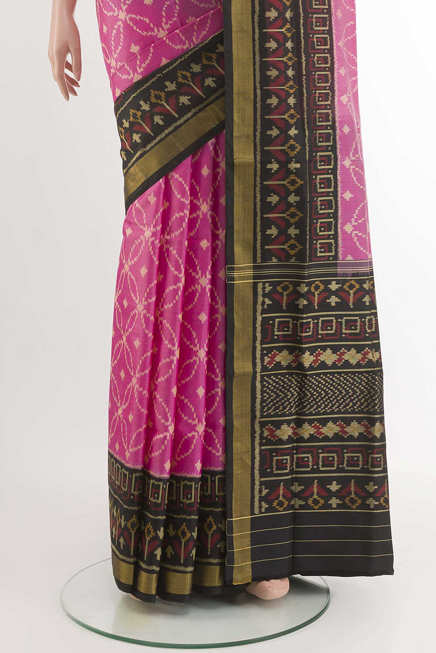 pleats pallu