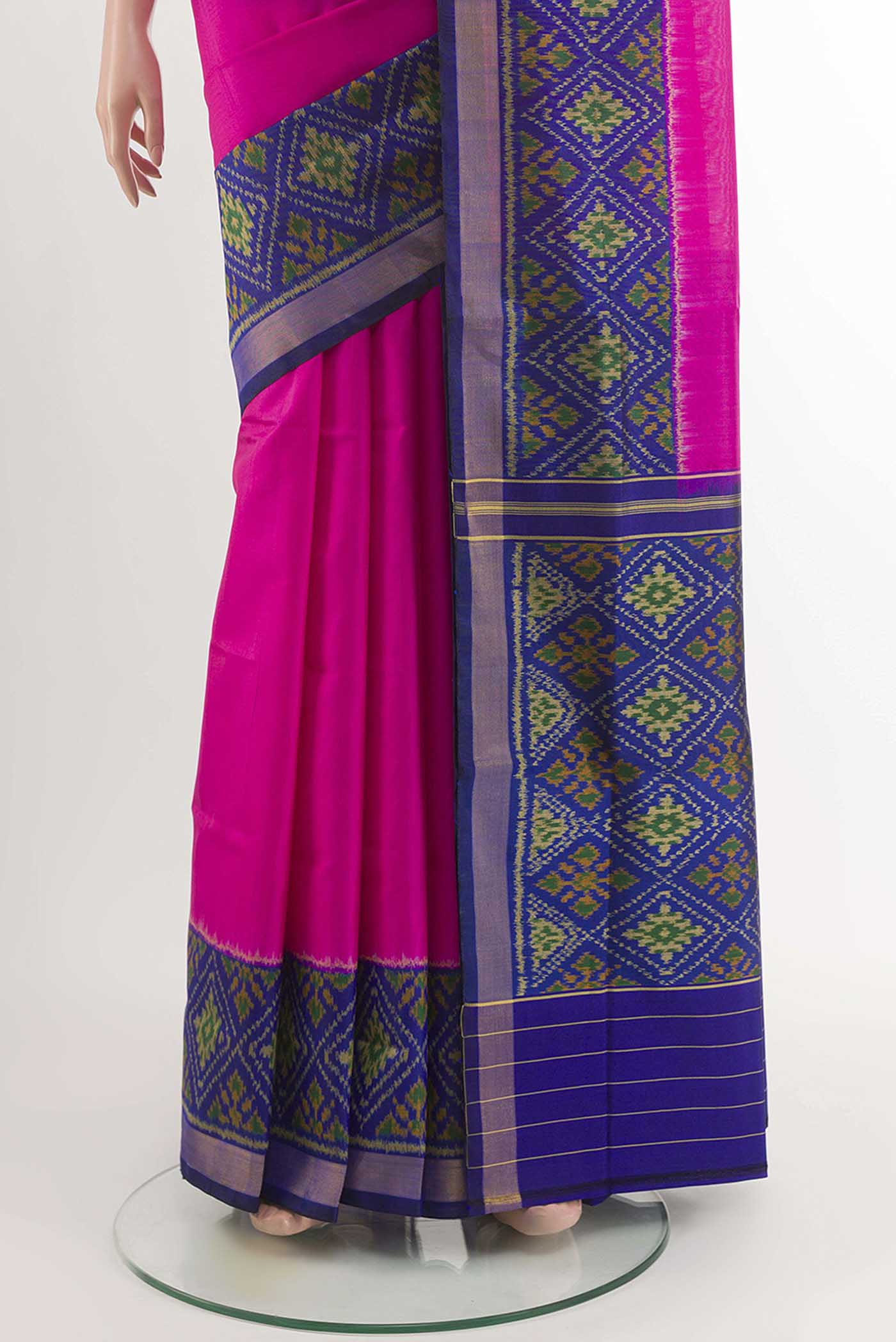 pleats pallu