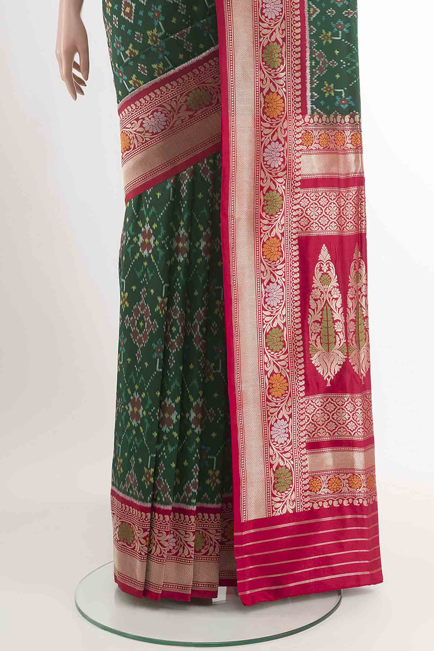 pleats pallu
