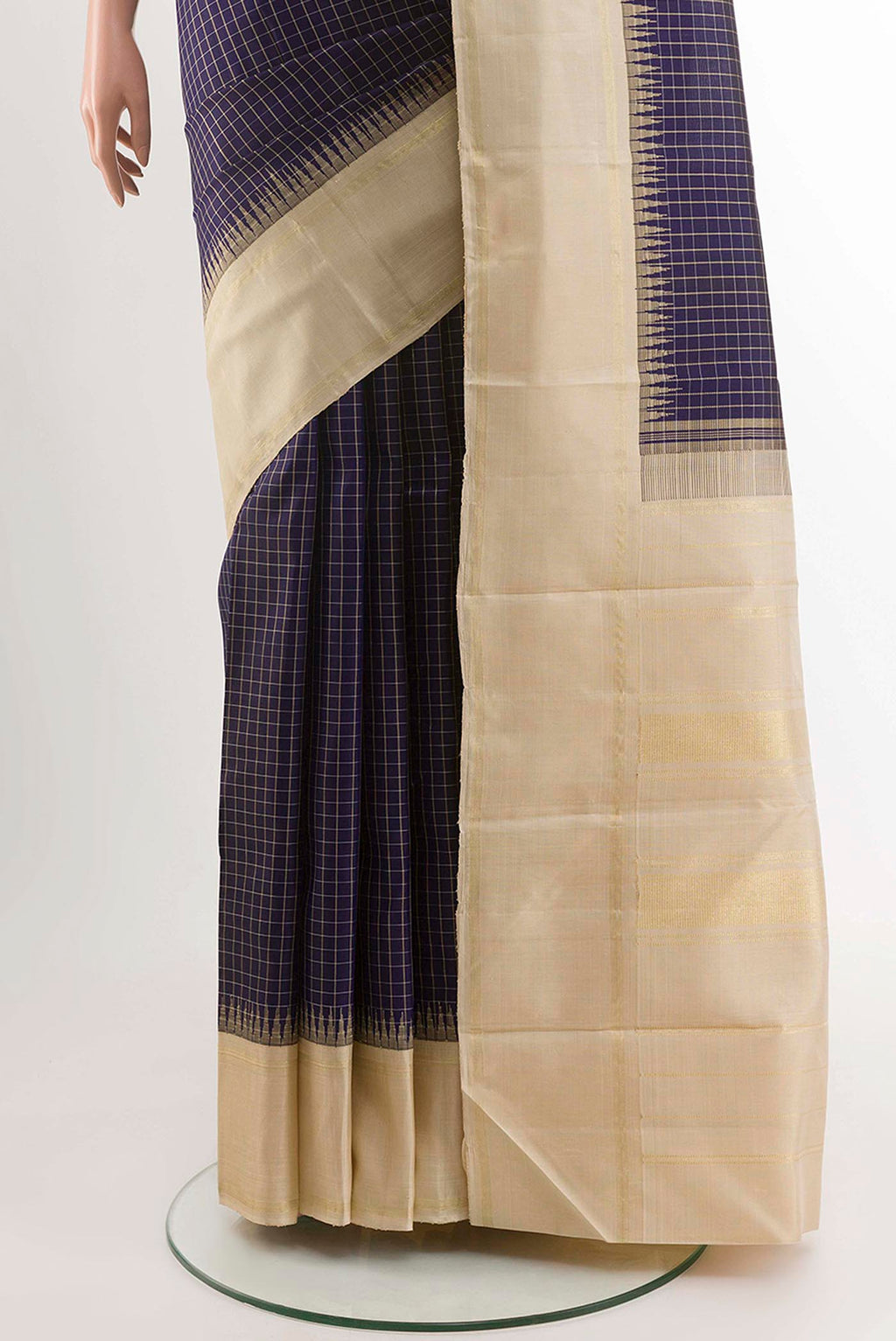 pleats pallu