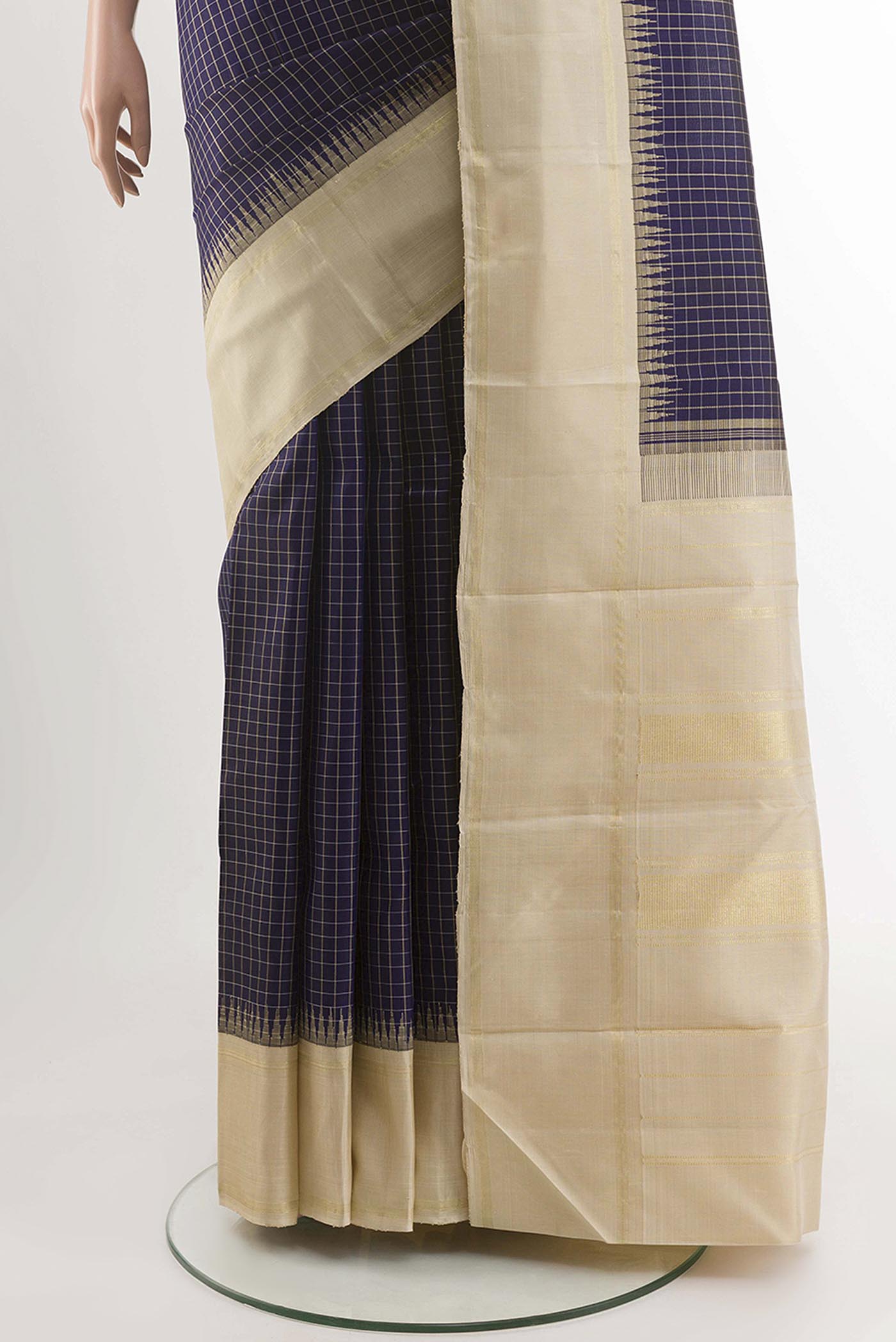 pleats pallu