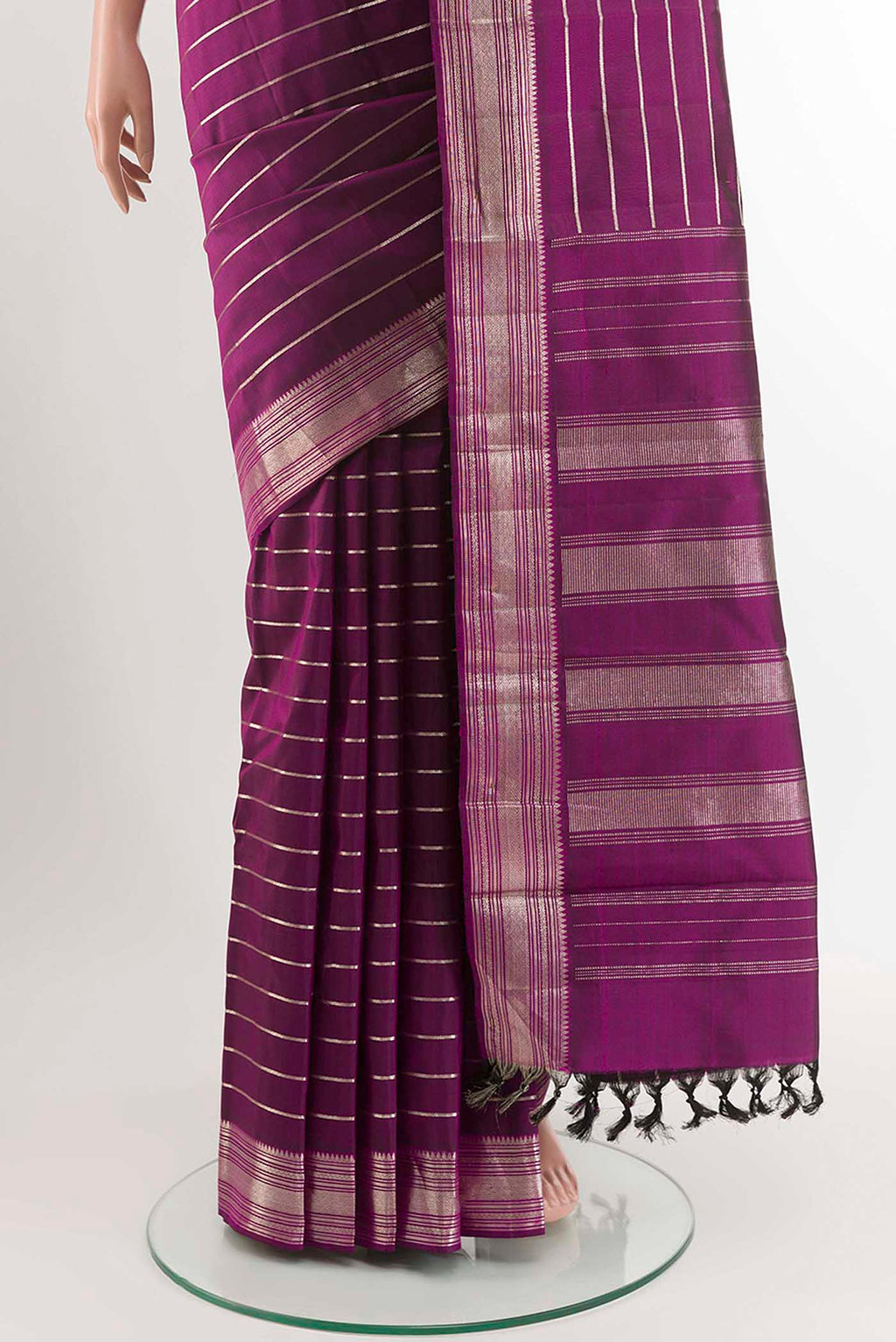 pleats pallu