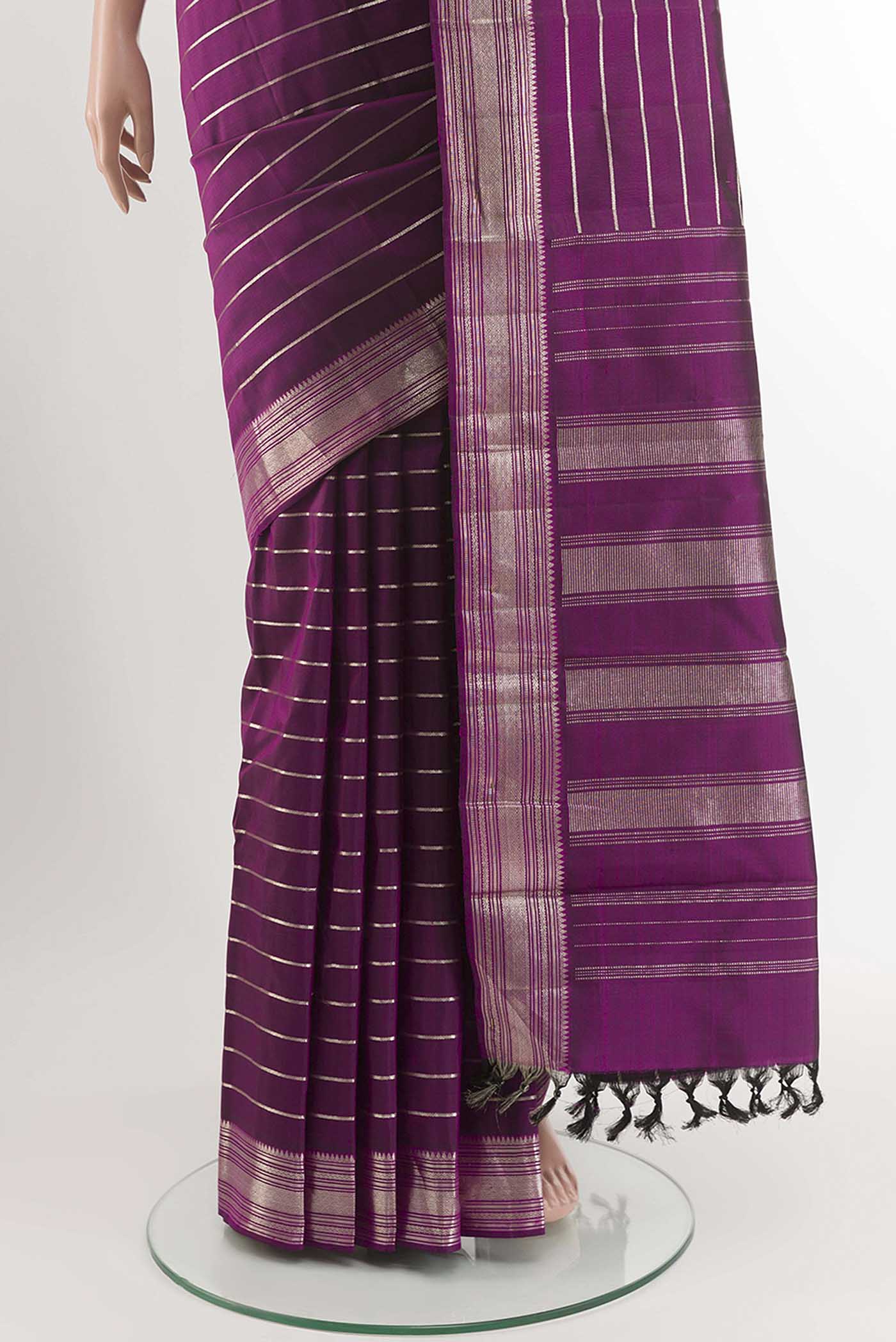 pleats pallu